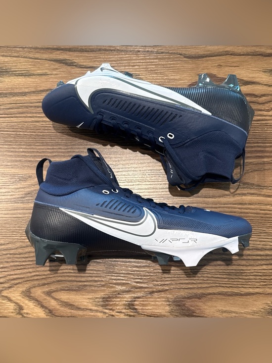 Size 12.5 Nike Vapor Edge Pro 360 2 Football Cleats Navy Blue FN7759-400 main image 8